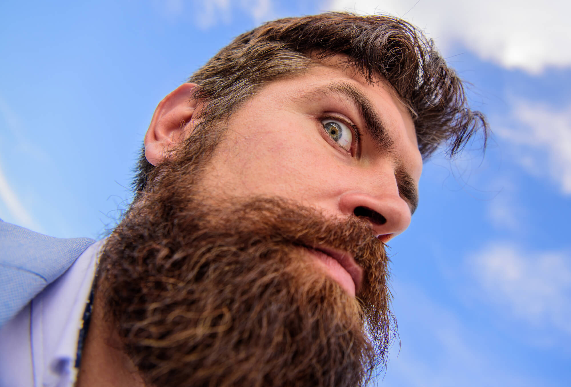 ginger bearded man
