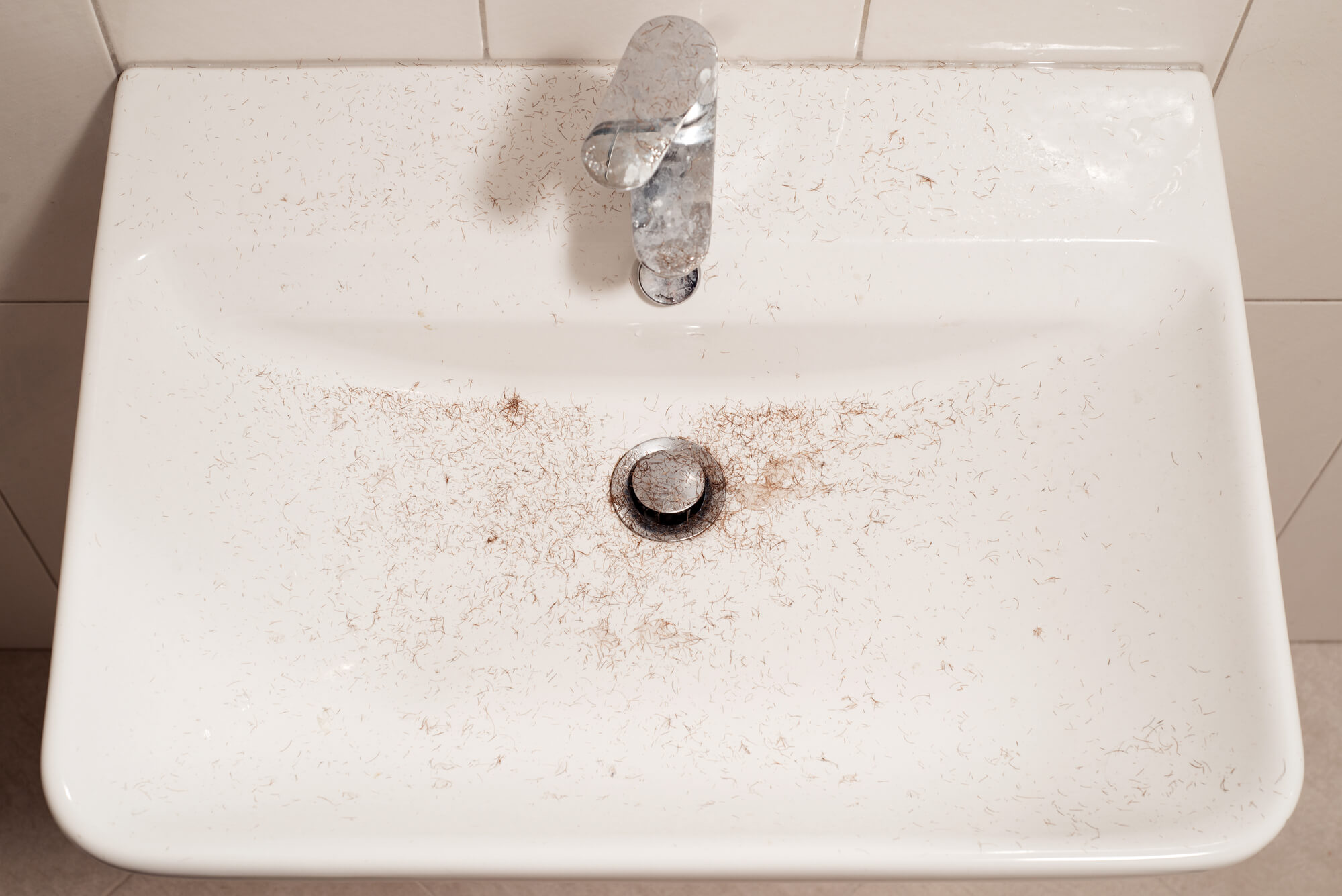 how many beard hairs fall out per day