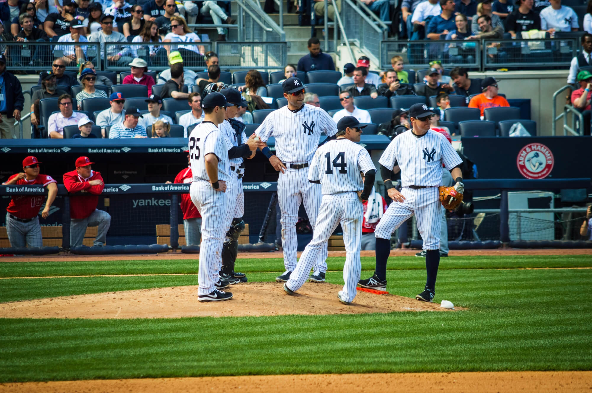 yankee baseball players no beards
