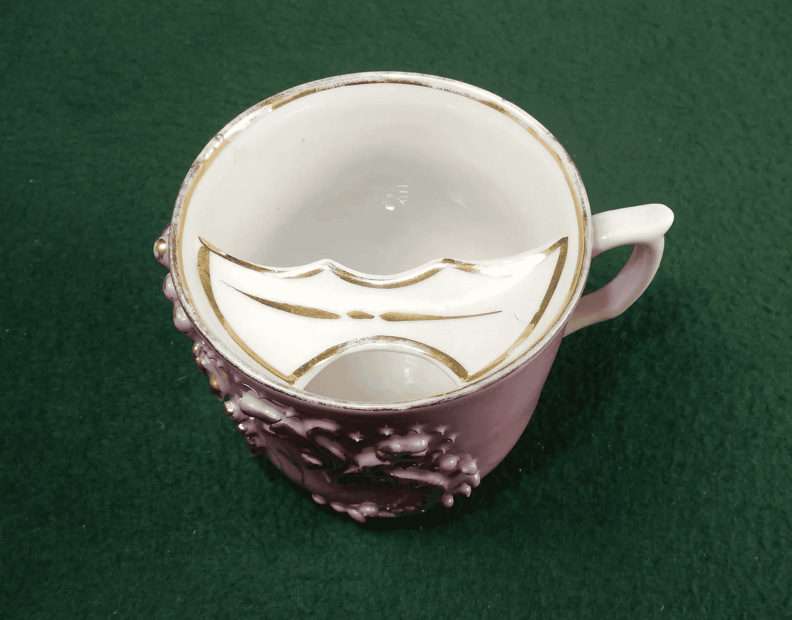 mustache teacup collection